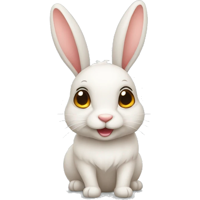 Conejo con anteojos de sol emoji