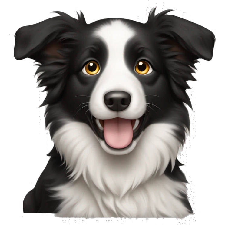 border collie puppy emoji