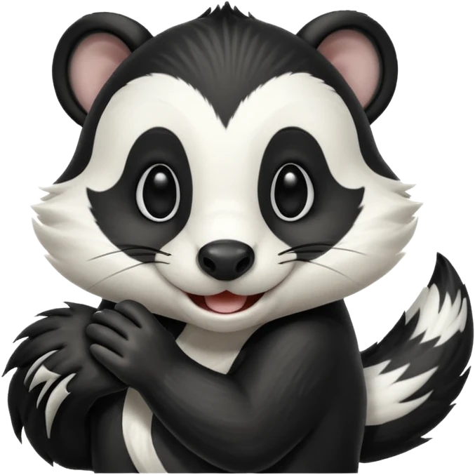 SKUNK HOLDING HIS NOSE emoji