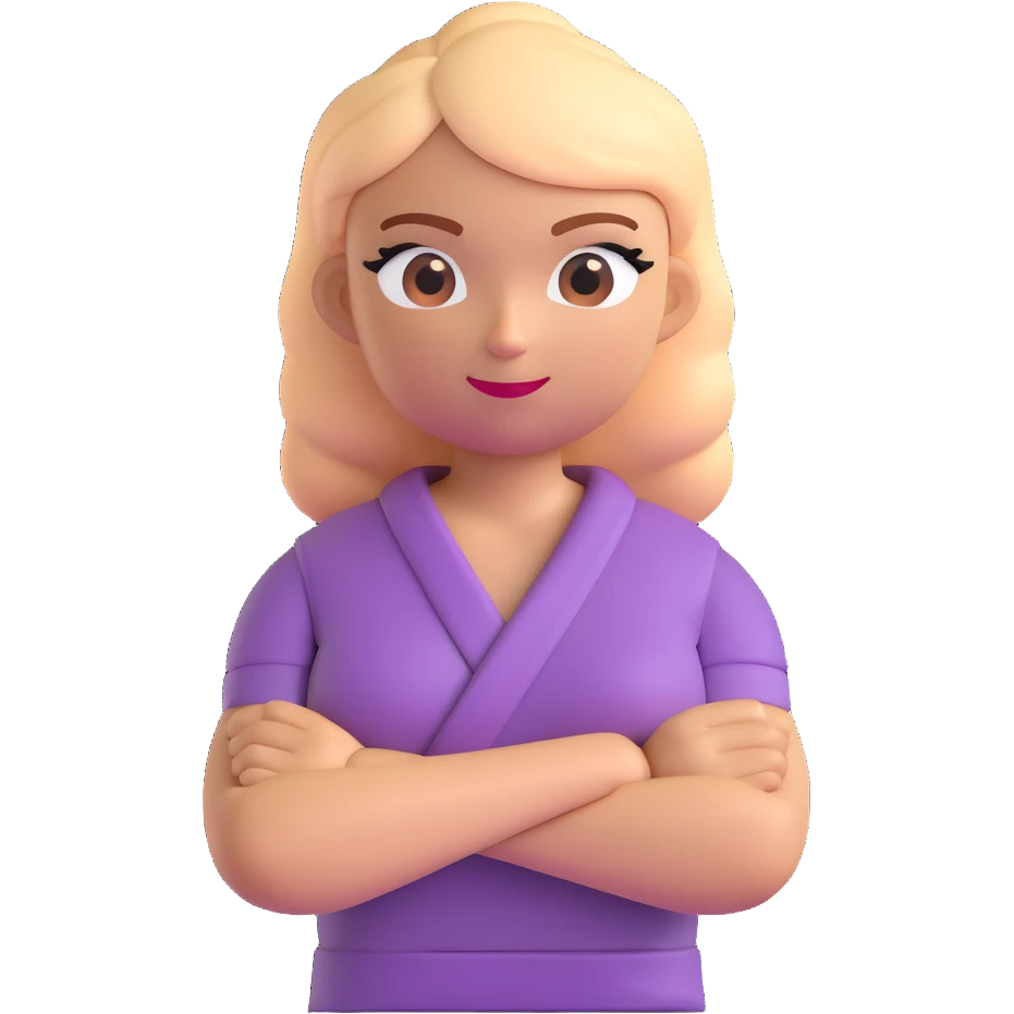 mean girl emoji, smirking, fashionable, arms crossed emoji