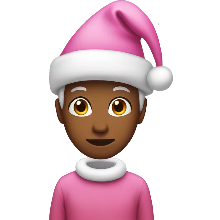 Pink Christmas  emoji