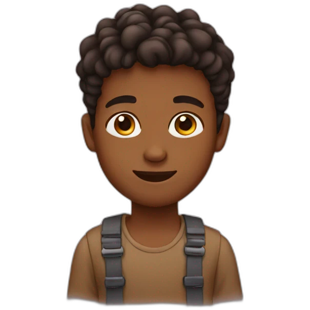 brown boy emoji