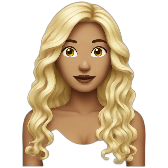 beauty long hair women emoji