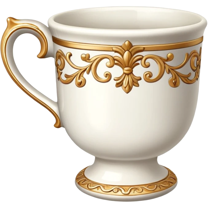 Vintage cup  emoji
