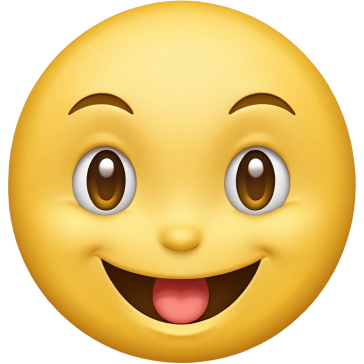 winking face, playful, yellow emoji