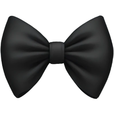 black bow  emoji