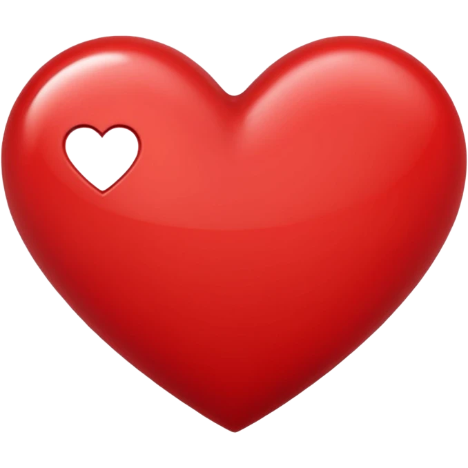 Heart style emoji