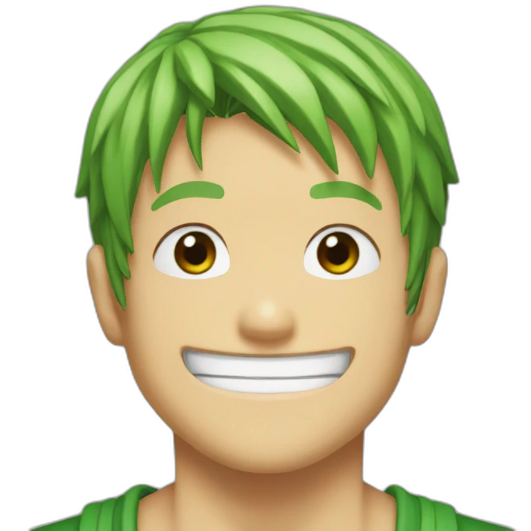 Zoro-smile emoji