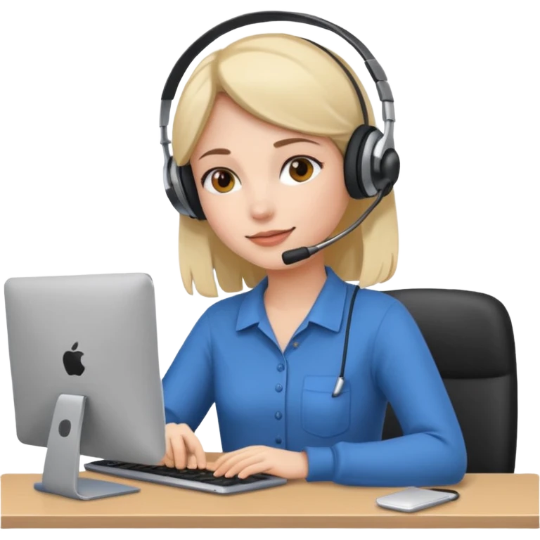 work from home giel emoji