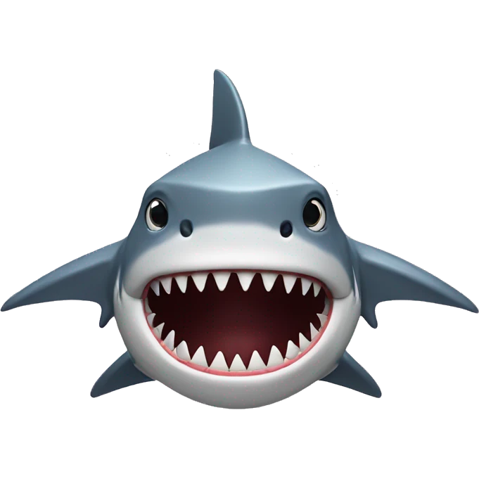 Shark with hands emoji