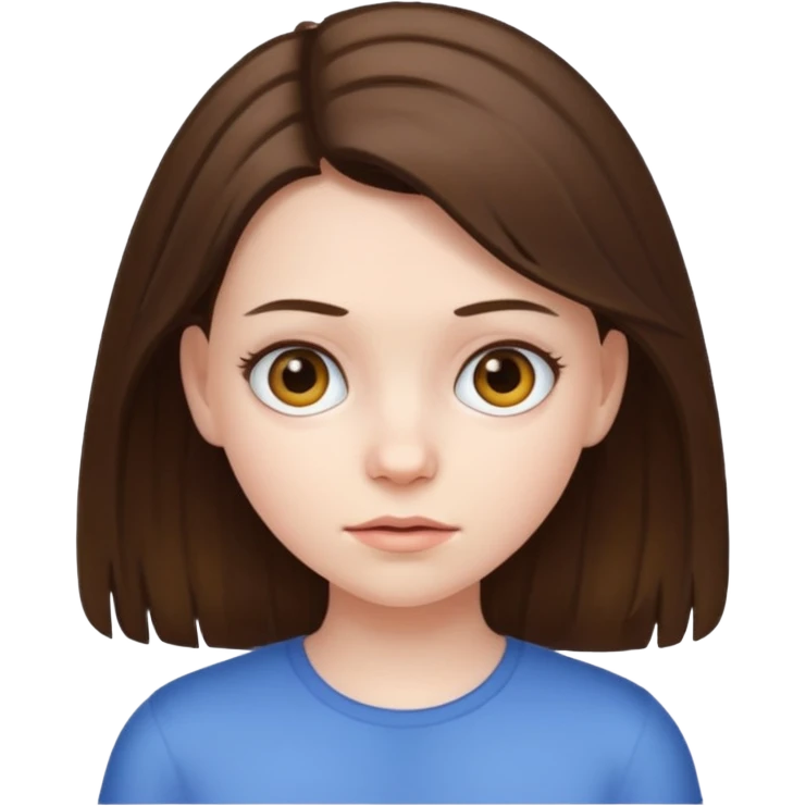 Girl with lice emoji