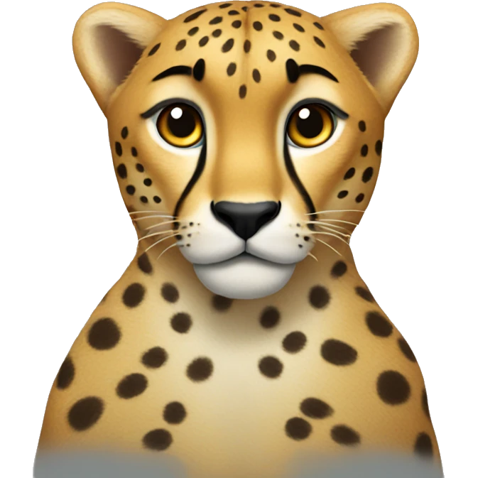 cheetah heart emoji