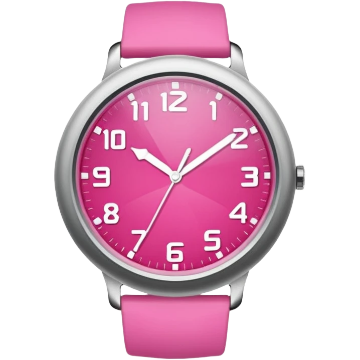 reloj de arena rosado emoji