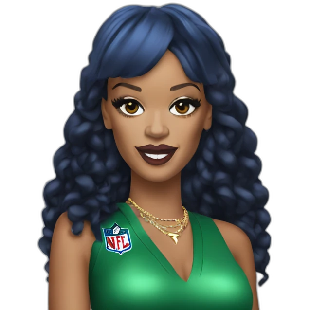 Rihanna Super Bowl  emoji