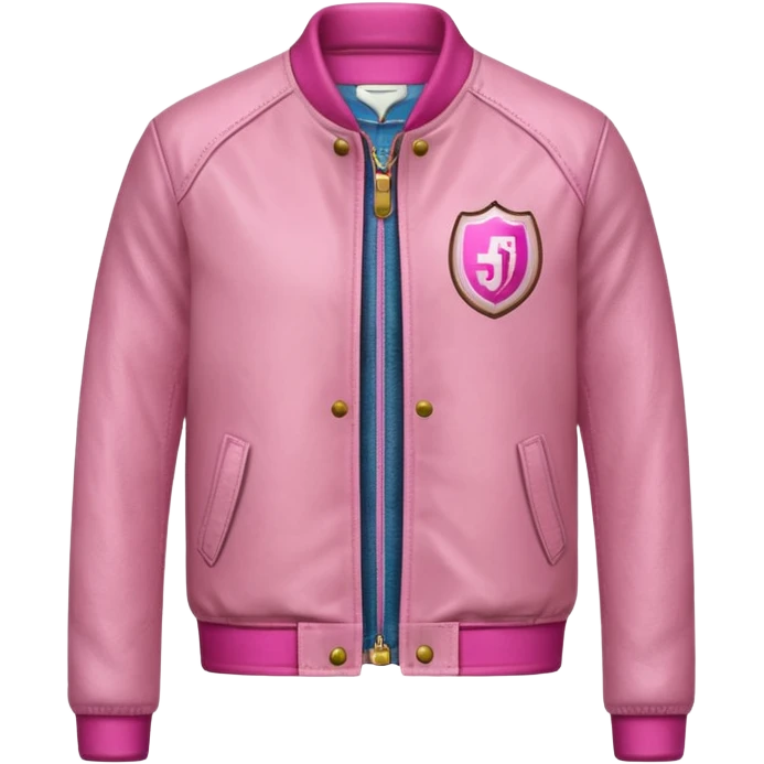 Football wearing a jacket and pink jeans emoji