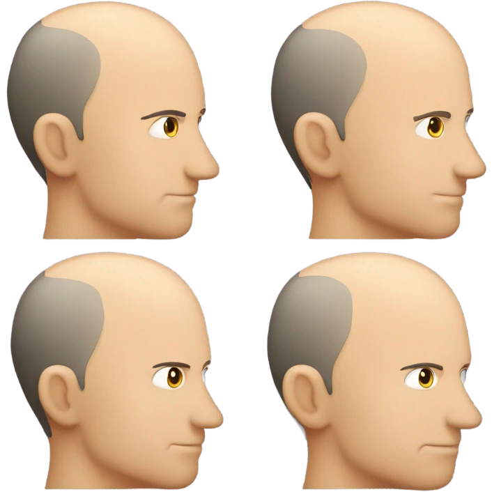 Balding  emoji