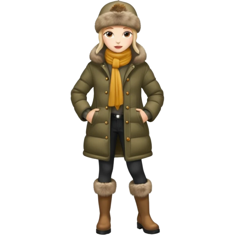 Russian street fashion emoji