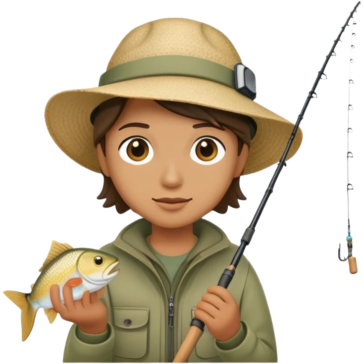 person fishing emoji
