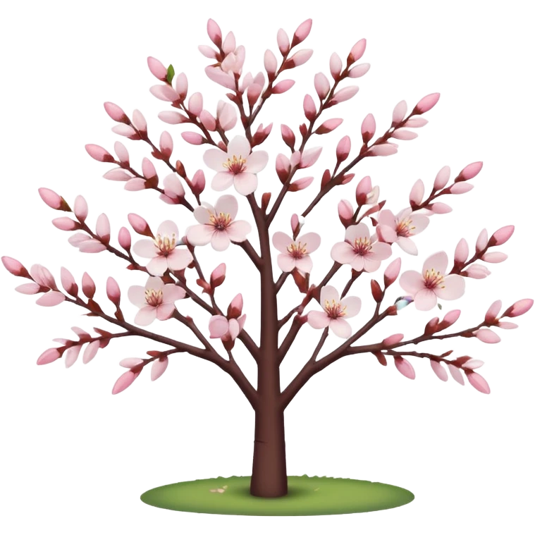 cherryblossom white bush emoji