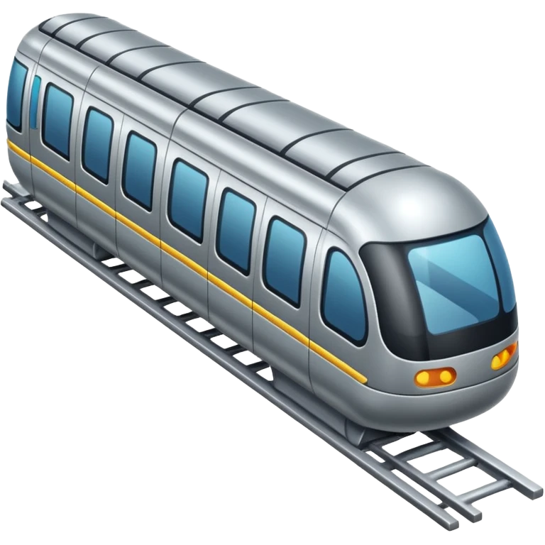 Monorail rail-two emoji