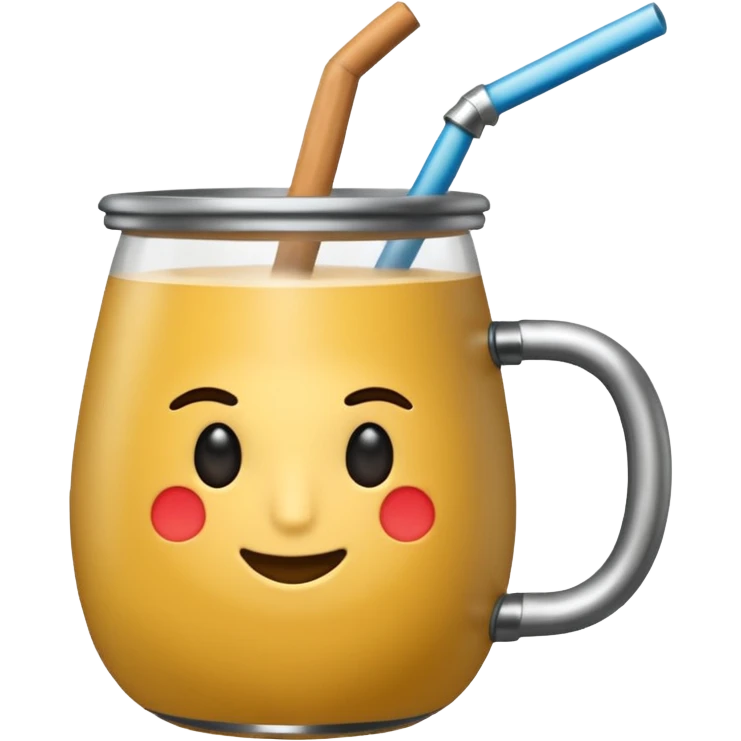 Dibujito tomando mate argentino emoji