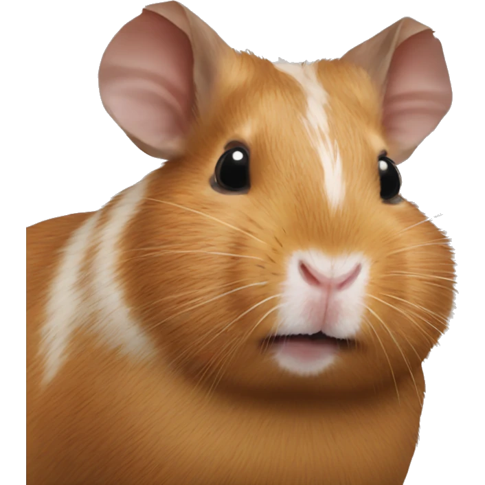 Guineapig head agouti emoji