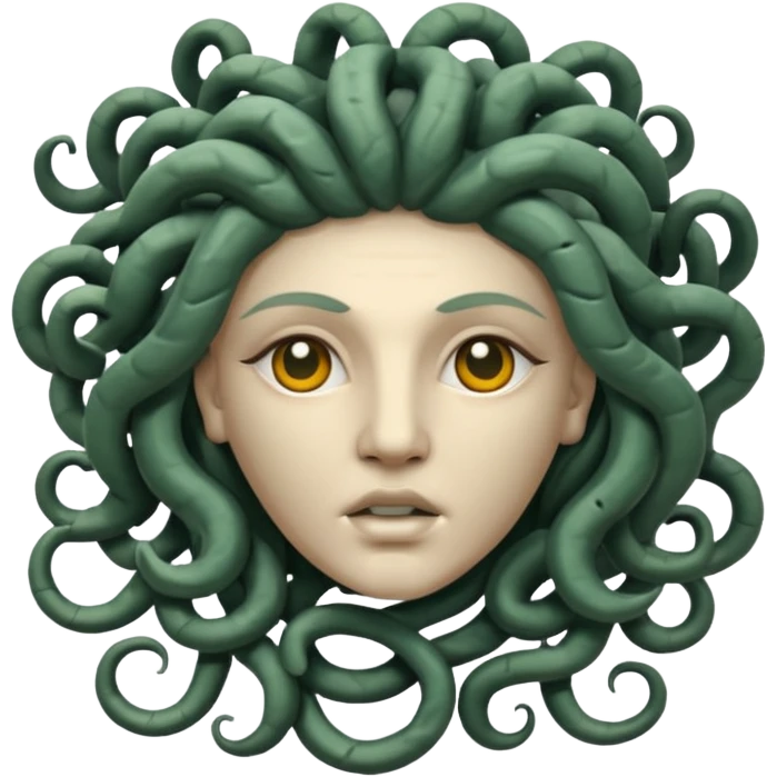 statue head medusa emoji