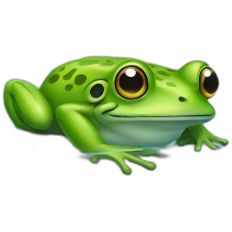 frog in water emoji