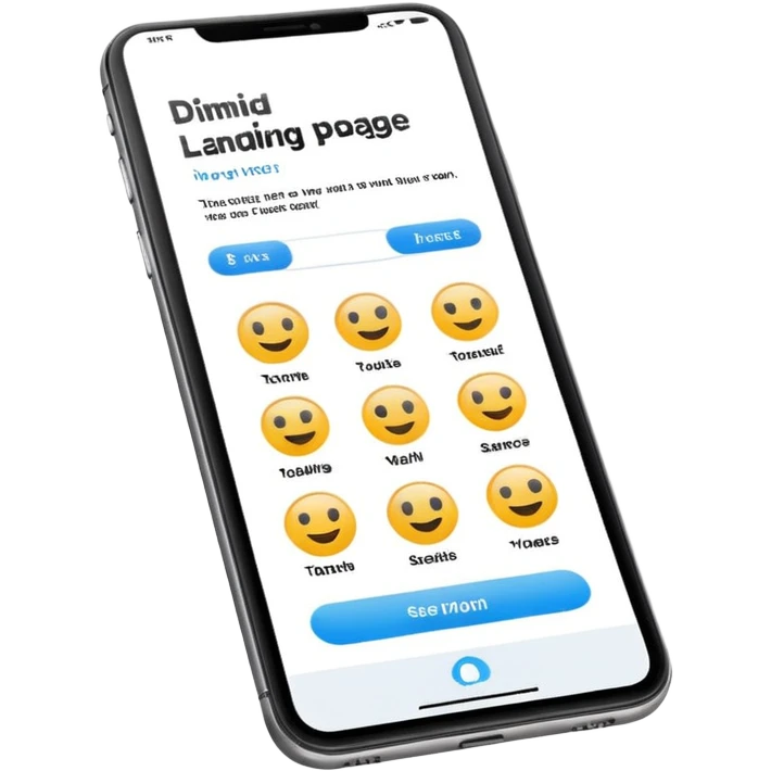 landingpage phone emoji