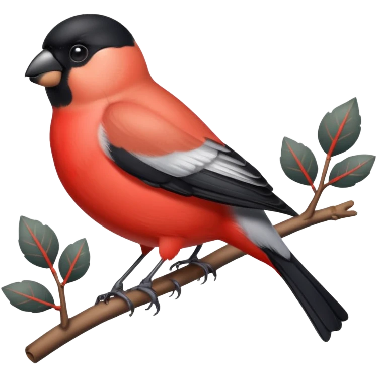 bullfinch emoji