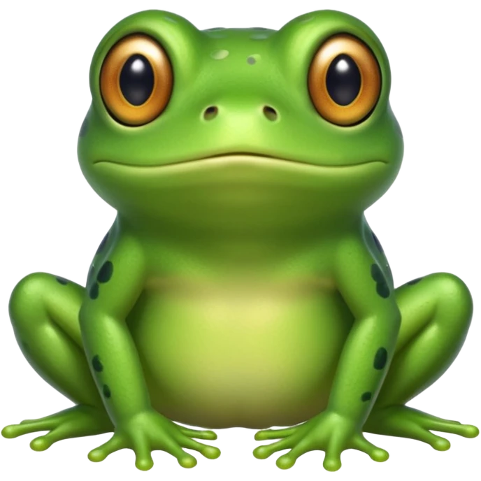 green frog emoji