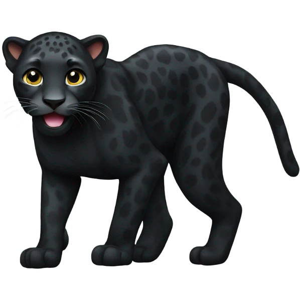 Black Leopard emoji