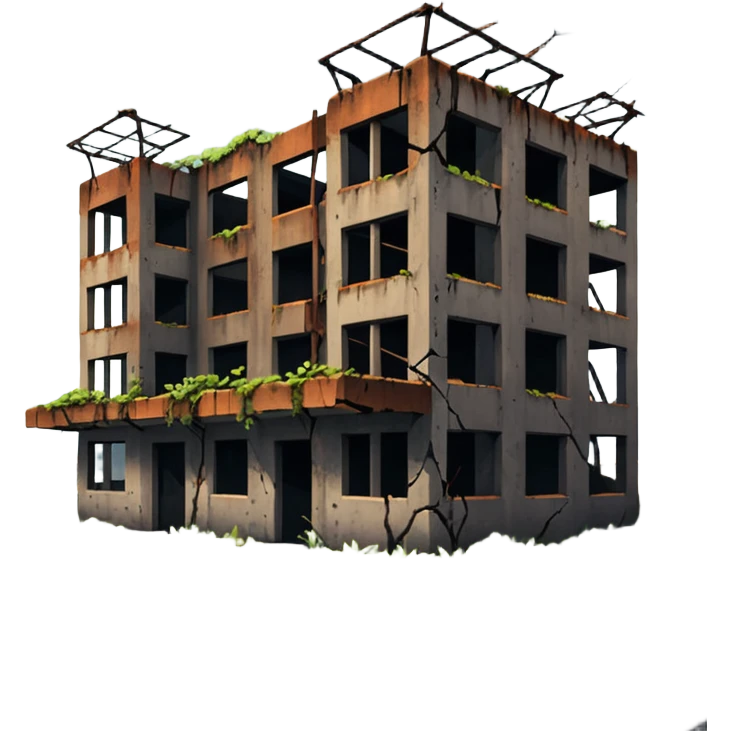 Dystopian Apocalyptic Aesthetic Scenery Deco emoji