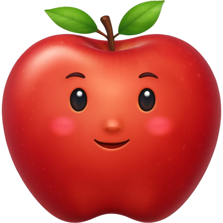 mad apple emoji