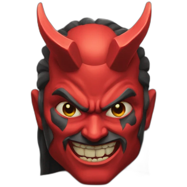 Diablo rojo emoji