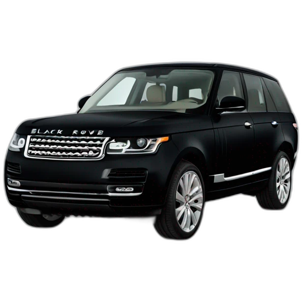 black range rover emoji