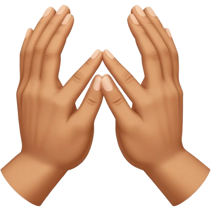 hands in a praying gesture emoji