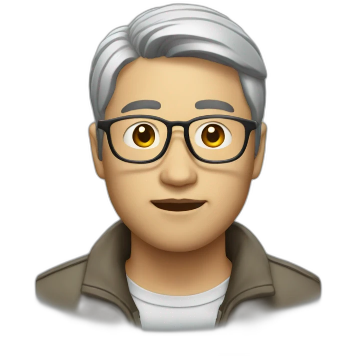 asian-glass-man emoji