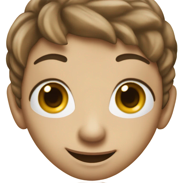 Flirty face emoji