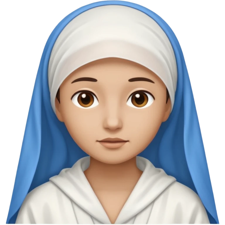 create a virgin Mary emoji emoji