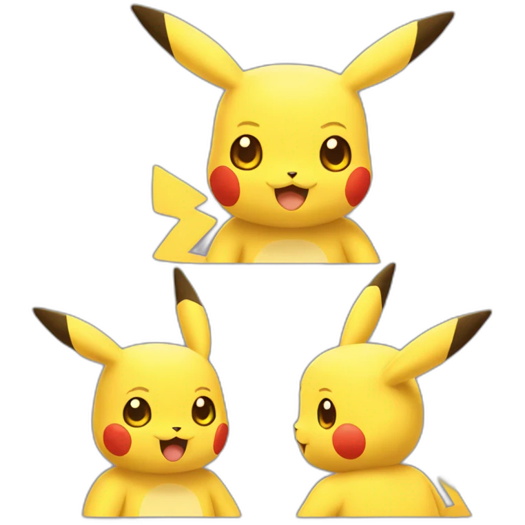 Pikachu chad emoji