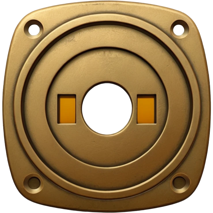 an old chinese coin emoji