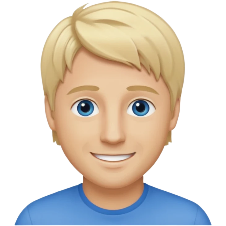 Kian Egan blonde hair, blue eyes emoji