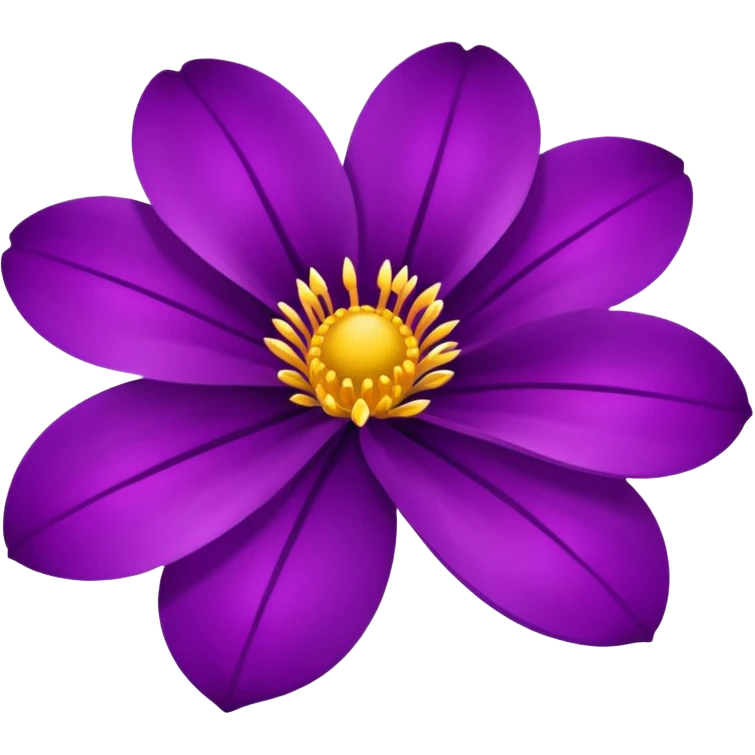 beautiful purple flower emoji