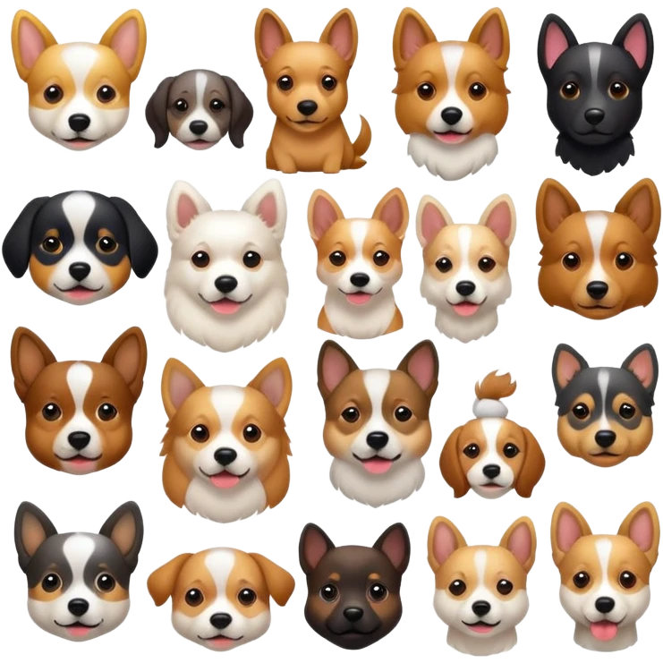 Pack of dogs  emoji