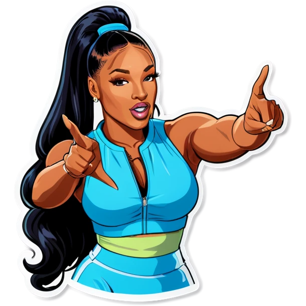 Megan thee stallion emoji