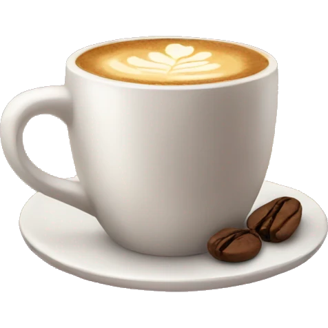cozy autumn coffee emoji