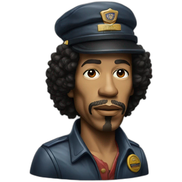 Jimi hendrix bus driver emoji