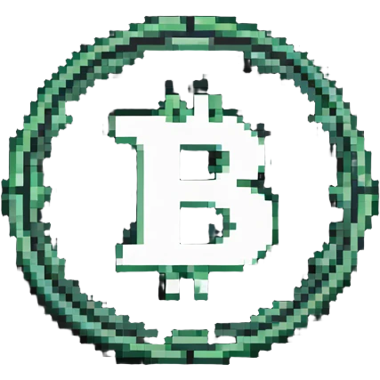 Pixel coin emoji