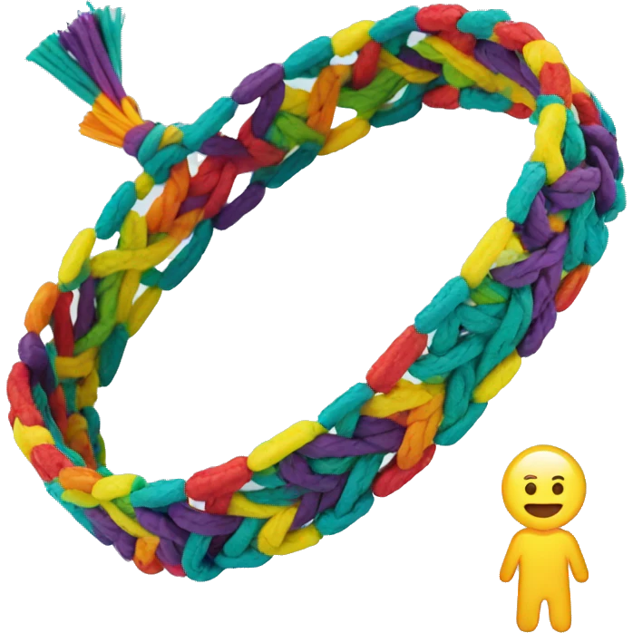 friendship bracelet emoji